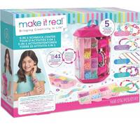 Make It Real 5 in 1 Activity Tower Charm Bracelet & Necklace Jewellery Maker