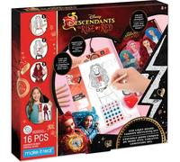 Make It Real Descendants 4 Digital Light Board - LED Drawing Pad for Kids with Adjustable Brightness - Disney Fashion Sketching Arts and Crafts Kit with Gems & Stickers - Craft Kits for Kids Age 8+