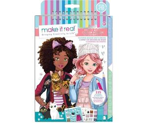 Make it Real - Fashion Design Sketchbook: Pretty Kitty (3204)