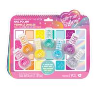 Make It Real Glimmer & Glow Rainbow Days of the Week Nail Polish Set