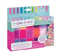 Make It Real Heishi Friendship Necklace and Bracelet Beads with Storage Case - Jewellery Set for Girls - Arts & Crafts for Kids