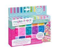 Make It Real Heishi Friendship Necklace and Bracelet Beads with Storage Case - Jewellery Set for Girls - Arts & Crafts for Kids