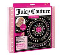 Make It Real Juicy Couture Charming Friendship Bracelet Making Kit - Kids DIY Jewellery Making Kit with Charm and Beads - Gifts for Girls