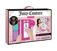 Make It Real Juicy Couture Fashion Exchange - Fashion Design Kit for Kids - Art Set with Scratch Plates, Stickers, Coloured Pencils & More - Gifts for Girls