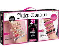 Make It Real Juicy Couture Mega 2 in 1 Bracelet Making Kit Bundle - Includes Swarovski Starlight and Sunshine Crystals - Gifts for Girls