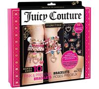 Make It Real Juicy Couture XL Jewellery Set Glam Pink: 10 Magical Bracelets to Make Yourself with Beads, Pendants, Chains and Ribbons Gift for Girls from 8 Years