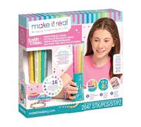 Make It Real Machine Creates Heishi Bracelets with 2047 Coloured Beads, 16 Trendy Colours, Creative Toys for Girls, Multicoloured, Creative Gift Idea, 8 Years Old
