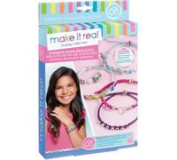 Make It Real Rainbow Bling Bracelets Kit Create 5 Unique Cord Charm Bracelets