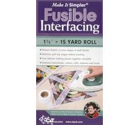 Make It Simpler® Fusible Interfacing: 1 1/2" x 15 Yard Roll