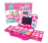 Make it Up My Laptop Girls Makeup Set Fold Out Makeup Palette with Mirror and Secure Close - SAFETY TESTED- NON TOXIC