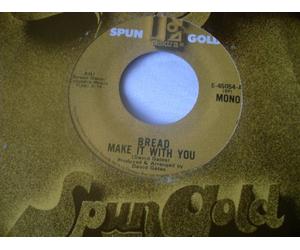 make it with you / it don't matter to me 45 rpm single