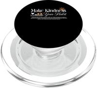 Make Kindness Your Habit - Urban Typography Streetwear PopSockets PopGrip for MagSafe