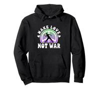 Make love not war Pullover Hoodie