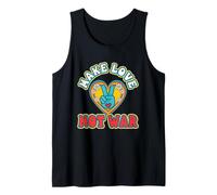 Make love not war Tank Top