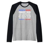 Make Lying Wrong Again Sign Project 2026 No Kings in America Raglan Baseball Tee