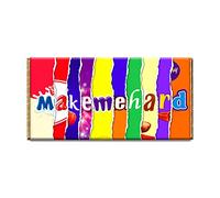 Make me hard Chocolate Bar Wrapper Novelty Gift Present For Birthday Christmas #96 (with chocolate)