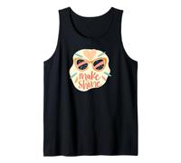 Make Me Shine Quote Cute Retro Sunglasses Self Love Tank Top
