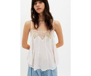Make Me Yours Cami by Intimately at Free People in Coconut Cream Combo, Size: Small - female