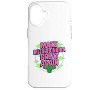 Make Mitochondria Great Again Funny Health Science Fitness Case for iPhone 16