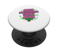 Make Mitochondria Great Again Funny Health Science Fitness PopSockets Adhesive PopGrip