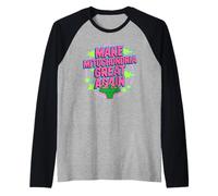 Make Mitochondria Great Again Funny Health Science Fitness Raglan Baseball Tee