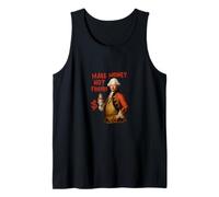 Make Money Not Friends Funny Graffiti Vintage Art Tank Top