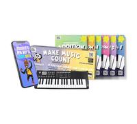Make Music Count - Piano Prodigy Kit - Learn Math Through Music - Addition, Subtraction, Multiplication, Division, Fractions, & Algebra Workbooks, Keyboard, Free App Access - Self-Paced & Interactive