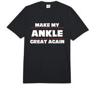 Make My Ankle Great Again Funny Broken Ankle Comfort Colors Adult Heavyweight T-Shirt