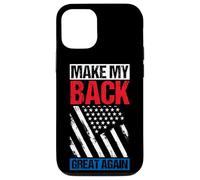 MAKE MY BACK GREAT AGAIN Vintage American Flag Case for iPhone 12/12 Pro