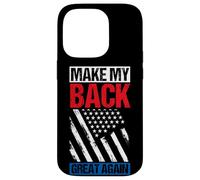 MAKE MY BACK GREAT AGAIN Vintage American Flag Case for iPhone 14 Pro