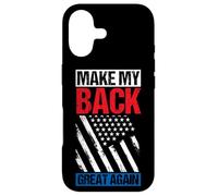 MAKE MY BACK GREAT AGAIN Vintage American Flag Case for iPhone 17