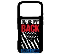 MAKE MY BACK GREAT AGAIN Vintage American Flag Case for iPhone 17 Pro