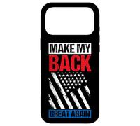 MAKE MY BACK GREAT AGAIN Vintage American Flag Case for iPhone 17 Pro Max