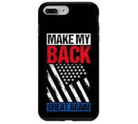 MAKE MY BACK GREAT AGAIN Vintage American Flag Case for iPhone 7 Plus/8 Plus