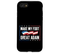Make My Foot Great Again Funny Broken Feet Surgery Recovery Case for iPhone SE (2020) / 7/8