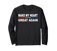 Make My Heart Great Again | Bypass Open Heart Surgery. Long Sleeve T-Shirt