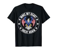 Make My Heart Great Again Funny Open Heart Surgery Recovery T-Shirt