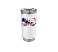 Make My Knee Great Again Funny Broken Knee Surgery Recovery Stainless Steel Insulated Tumbler
