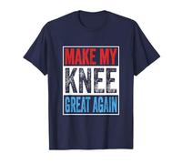 Make My Knee Great Again US Flag Retro Replacement Surgery T-Shirt