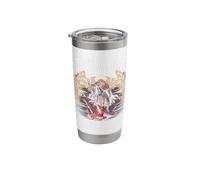 Make No Peace with Evil Archangel Michael Stainless Steel Insulated Tumbler