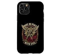 Make No Peace with Evil Archangel Michael Warrior Case for iPhone 11 Pro