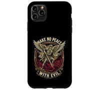 Make No Peace with Evil Archangel Michael Warrior Case for iPhone 11 Pro Max