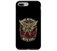 Make No Peace with Evil Archangel Michael Warrior Case for iPhone 7 Plus/8 Plus