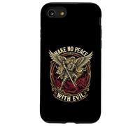 Make No Peace with Evil Archangel Michael Warrior Case for iPhone SE (2020) / 7/8