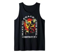Make No Peace with Evil Destroy It Christan Warrior Angel Tank Top