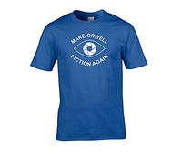 Make Orwell Fiction Again- 1984 Doublespeak is Here- Men's T-Shirt Royal