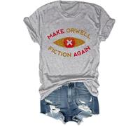 Make Orwell Fiction Again Shirt, Unisex Grey