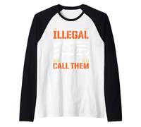 Make Our Guns Illegal and We'll Just Call Them Undocumented Raglan Baseball Tee