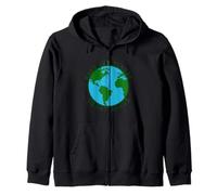 Make Our Planet Great Again - Save The Earth, Peace, Animals Zip Hoodie