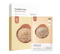 [Make p:rem] Comfort Me Moisturizing Mask, Pack of 10, Vegan Face Mask, Oatmeal from Ireland, Ceramic, Nourishing Skin, 25ml, 0.84ml